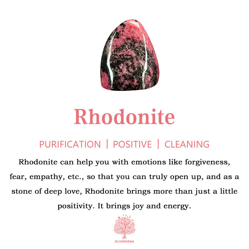 Olivenorma Vintage Natural Stone Alloy Beads Bracelet