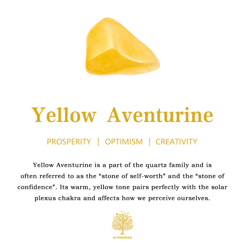 Olivenorma Yellow Aventurine Tiger Eye Obsidian Beaded Bracelet