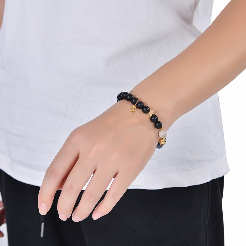 Olivenorma Twelve Constellations Eight Planets Gemstone Bracelet