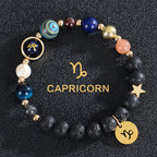 Olivenorma Twelve Constellations Eight Planets Gemstone Bracelet