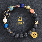 Olivenorma Twelve Constellations Eight Planets Gemstone Bracelet