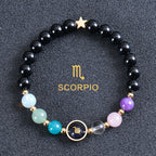 Olivenorma Twelve Constellations Eight Planets Gemstone Bracelet