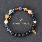 Olivenorma Twelve Constellations Eight Planets Gemstone Bracelet