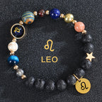 Olivenorma Twelve Constellations Eight Planets Gemstone Bracelet