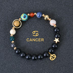 Olivenorma Twelve Constellations Eight Planets Gemstone Bracelet