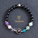 Olivenorma Twelve Constellations Eight Planets Gemstone Bracelet