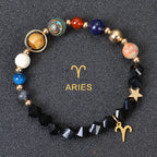 Olivenorma Twelve Constellations Eight Planets Gemstone Bracelet