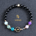 Olivenorma Twelve Constellations Eight Planets Gemstone Bracelet