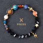 Olivenorma Twelve Constellations Eight Planets Gemstone Bracelet