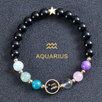 Olivenorma Twelve Constellations Eight Planets Gemstone Bracelet