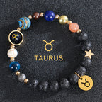 Olivenorma Twelve Constellations Eight Planets Gemstone Bracelet