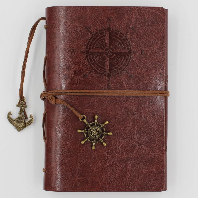 (Clearance 30% OFF / CODE: OFF30) - Olivenorma Vintage Leather Cover Journal