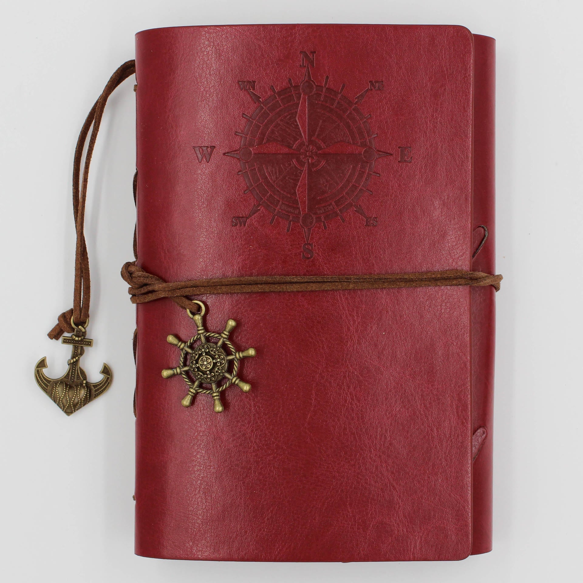 (Clearance 30% OFF / CODE: OFF30) - Olivenorma Vintage Leather Cover Journal