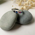 Adjustable Rainbow Bridge Ring