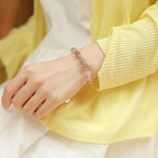 Strawberry Quartz Love Gemstone Bracelet