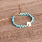 Olivenorma Zodiac Crystal Healling Balance Wrap Bracelet