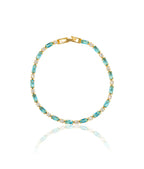 Turquoise Gold Bracelet