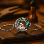 Sterling Silver Adjustable Dog Charm Bracelet