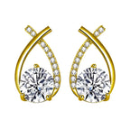 Arielle Earrings | White gold