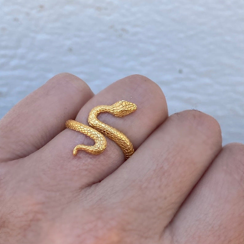 Delicate Artisan Gold Ring