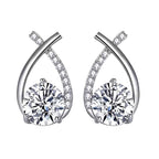 Arielle Earrings | White gold