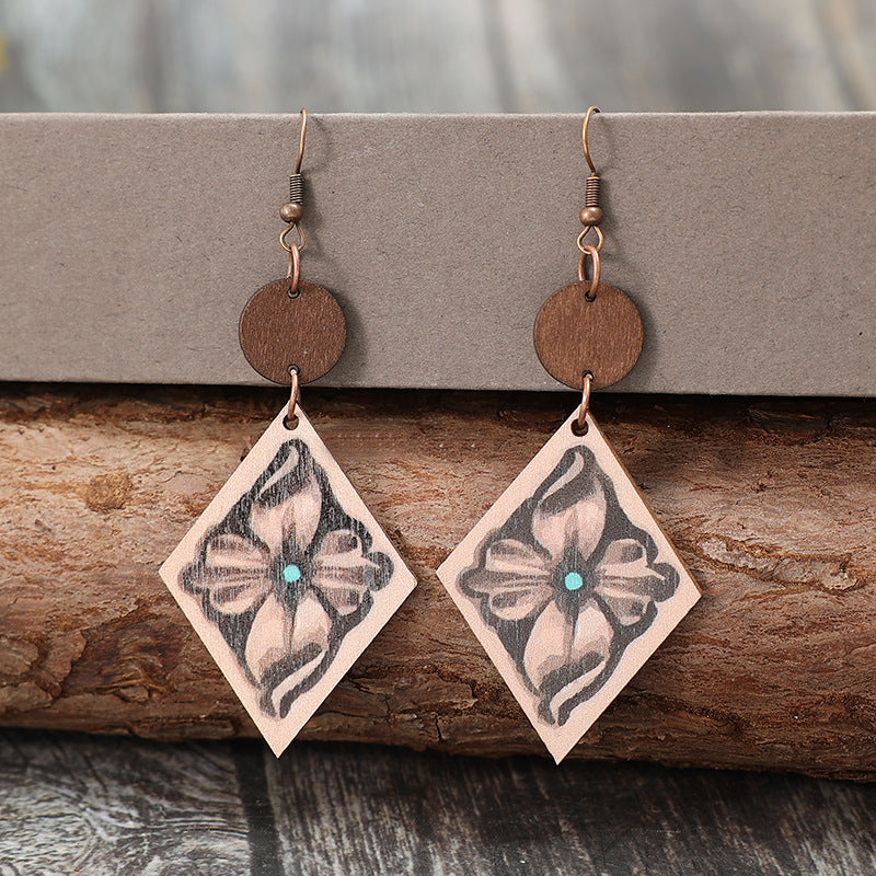 Retro Earring with Modern Touches