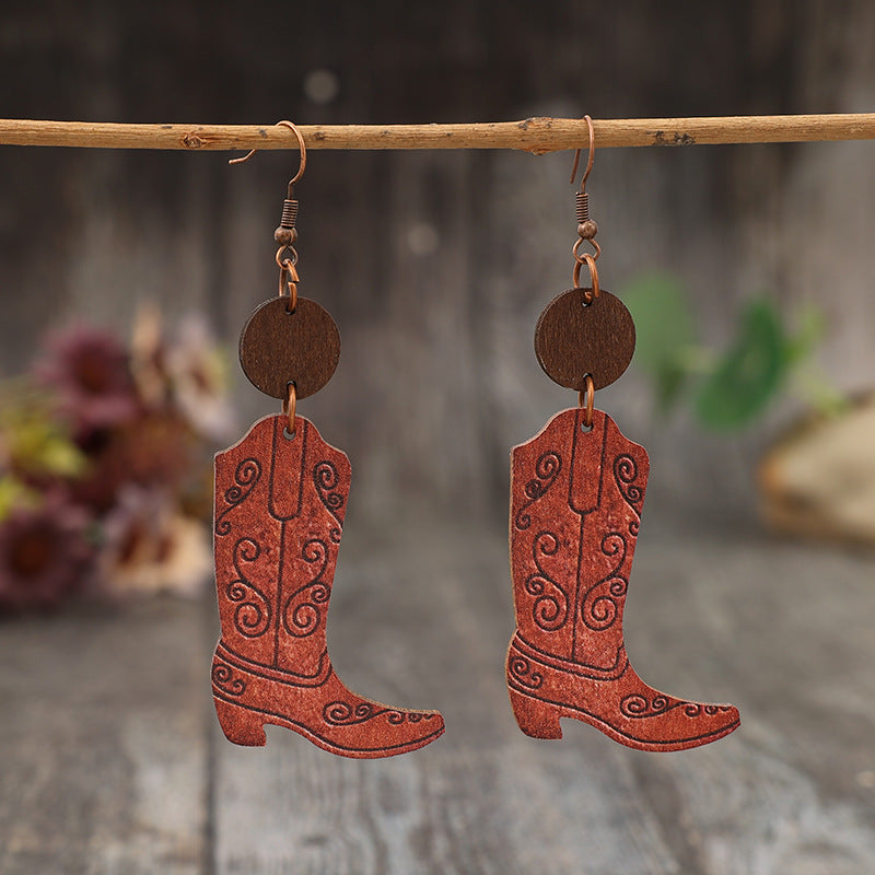 Retro Earring with Modern Touches