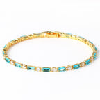 Turquoise Gold Bracelet