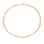 Archen Elegant Chain Necklace | White Gold