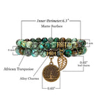 African Turquoise Transformation Bracelet