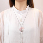 (Clearance 30% OFF / CODE: OFF30) - Olivenorma Natural Chakra Moon Necklace