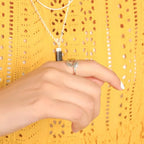 Adjustable Gold Sunflower Ring