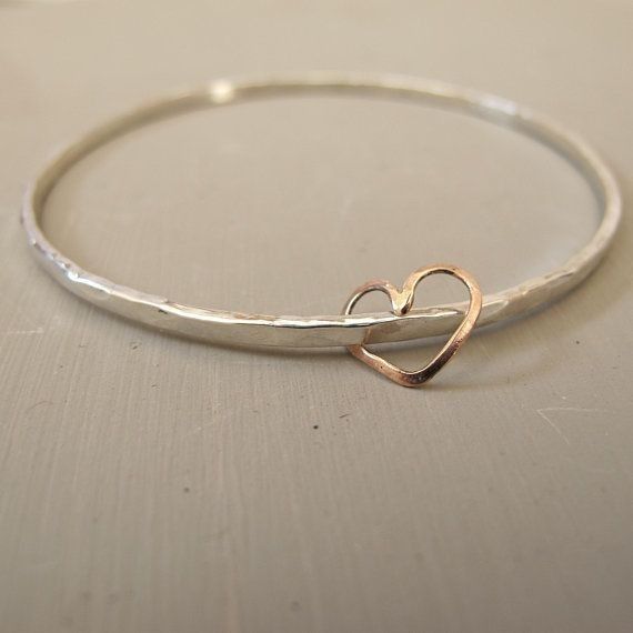 Silver Heart Bracelet